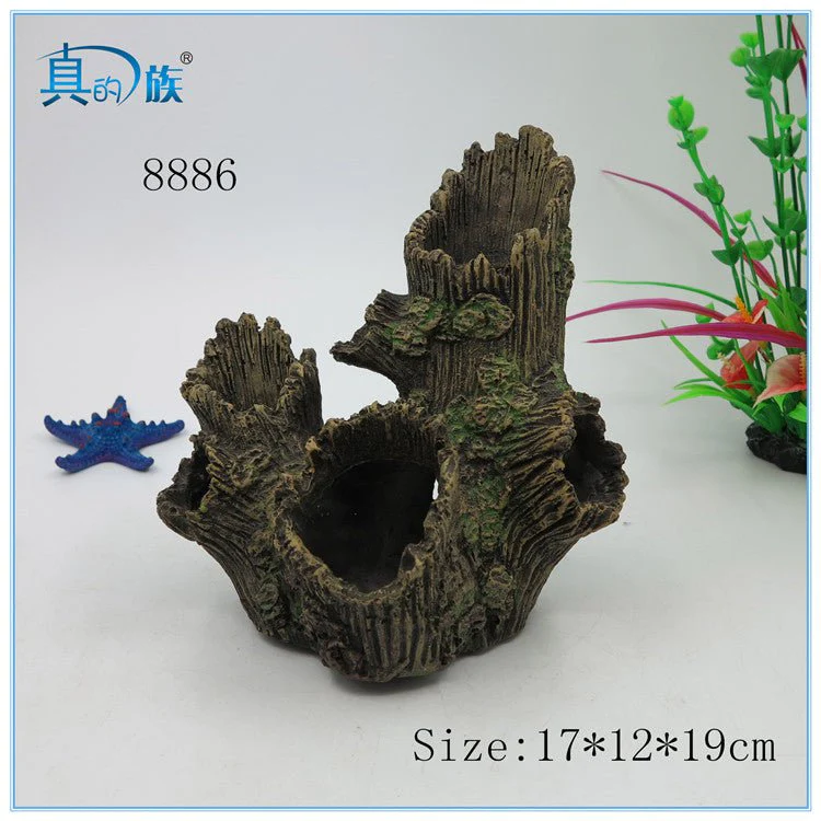 Zhen De Decoration - Broken tree Trunk - 8886 - Image 4