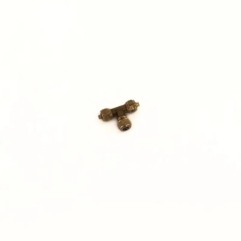 ANS Brass CO2 T Splitter