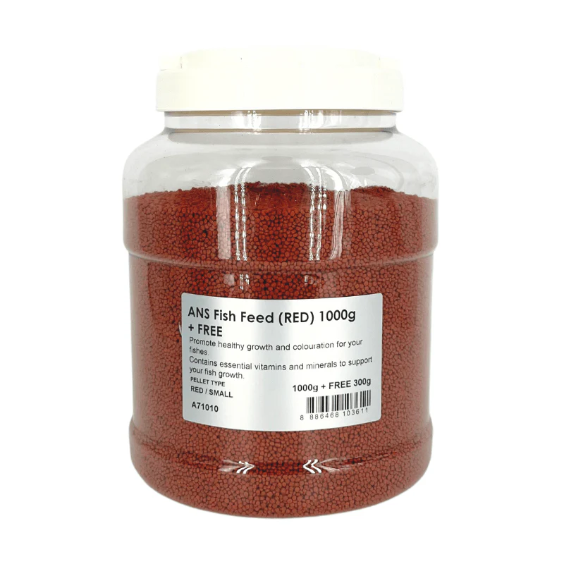 ANS Fish Feed (RED) small/medium (850/1000g)