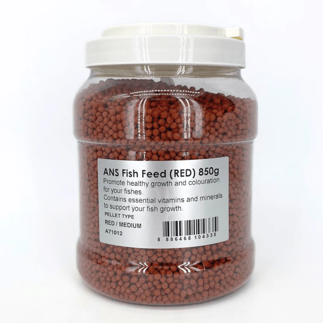ANS Fish Feed (RED) small/medium (850/1000g) - Image 4