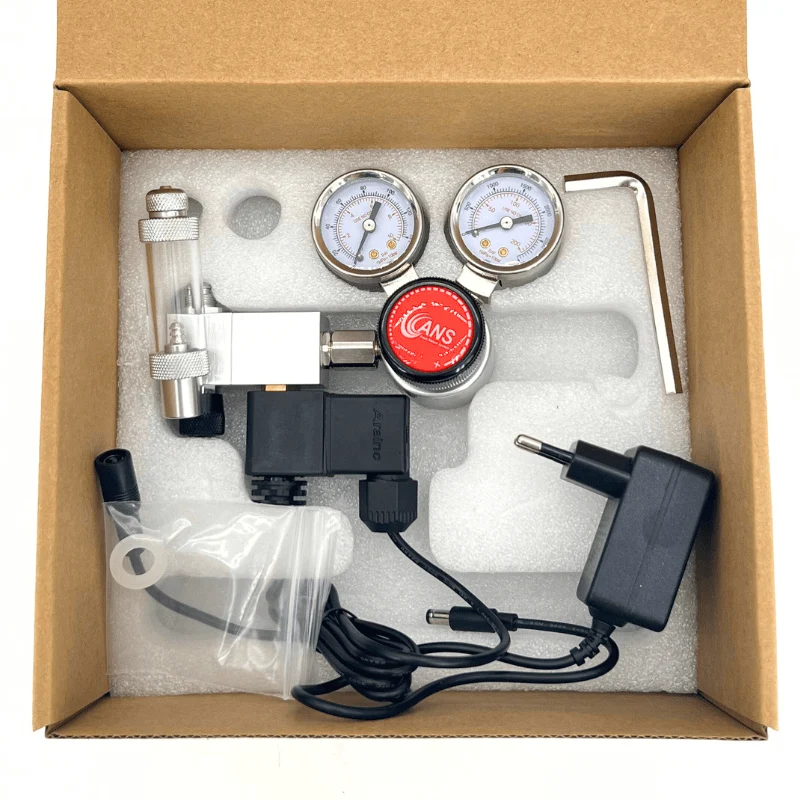 ANS PRO II CO2 Regulator Advance (Dual Stage with Solenoid) - Image 7