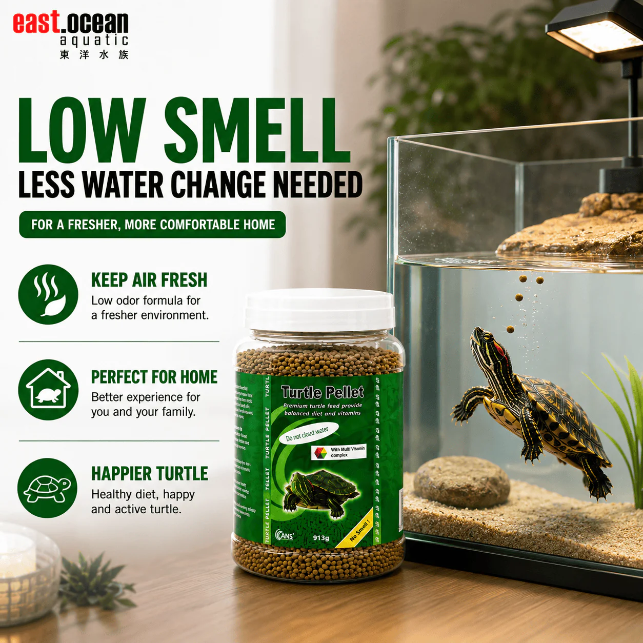 ANS Turtle Feed | for Healthy Shell & Clean Water - Image 3