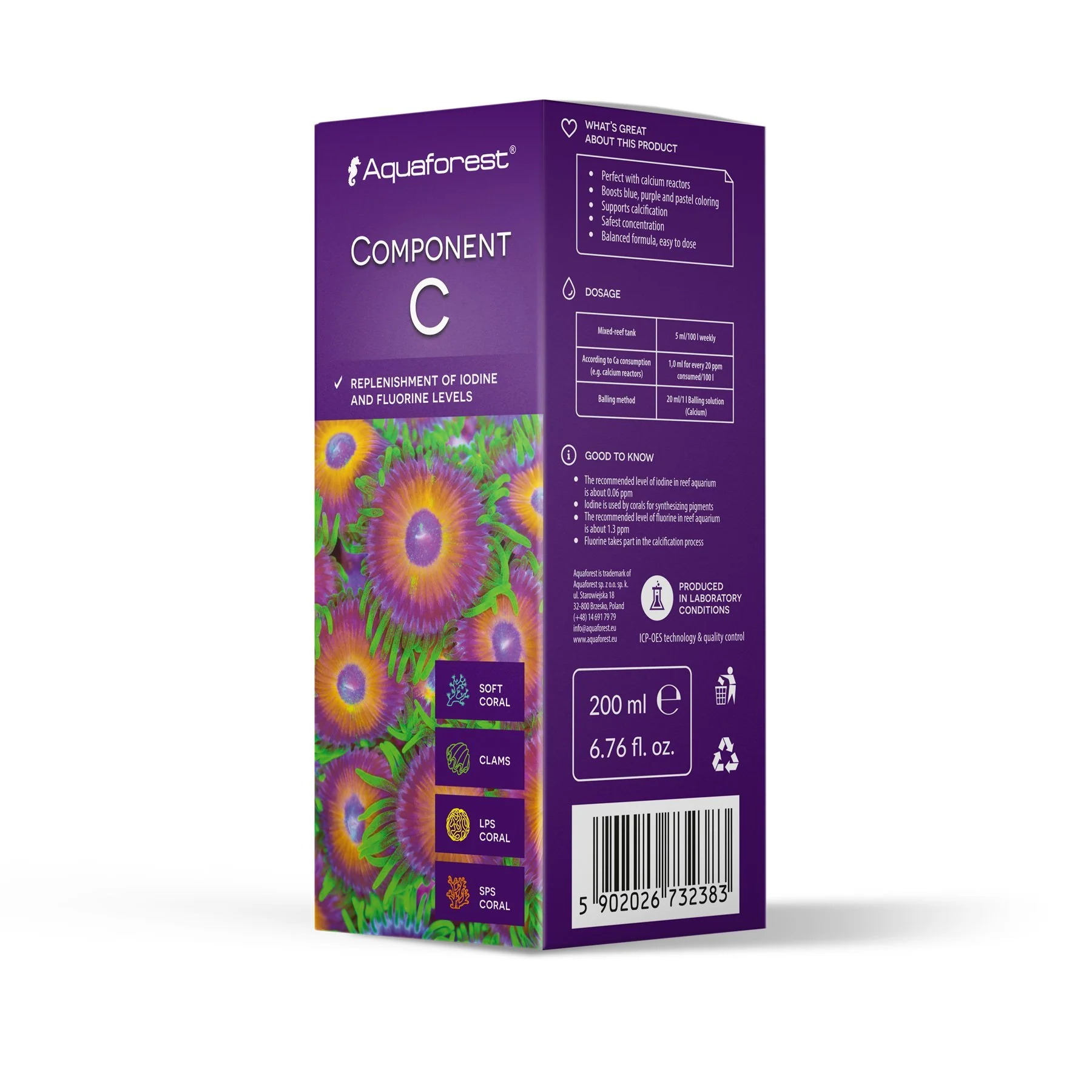 Aquaforest Component  C (200/250/2000ml) - Image 2