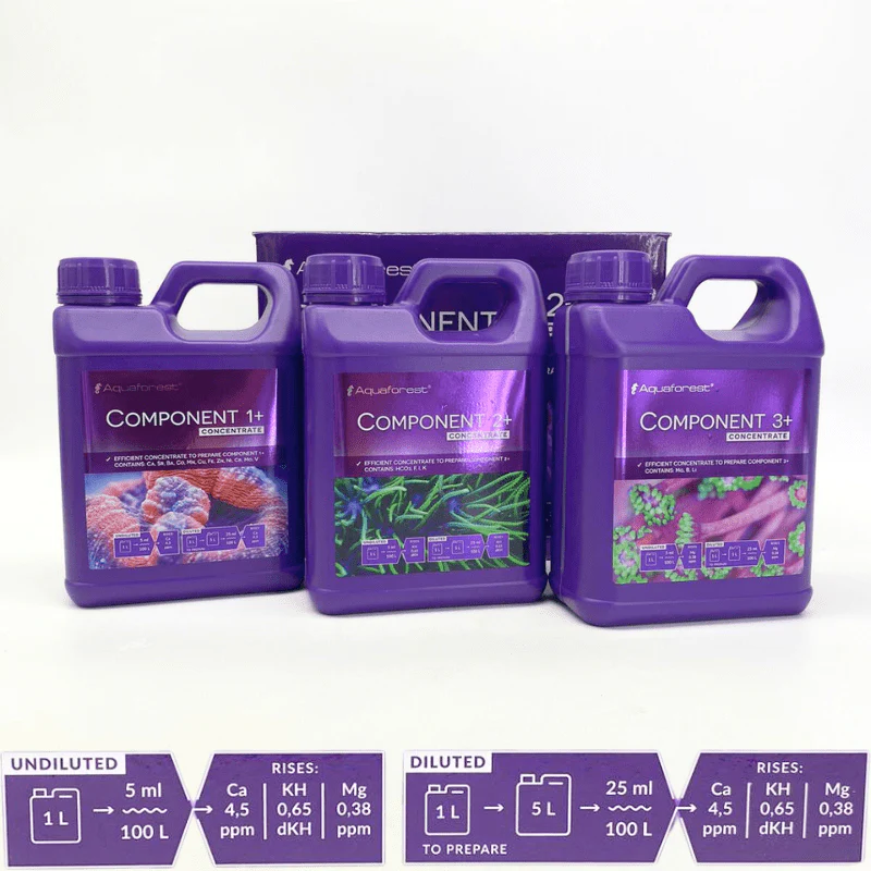 Aquaforest Component Concentrate 3x1L (dosing formula) - Image 3