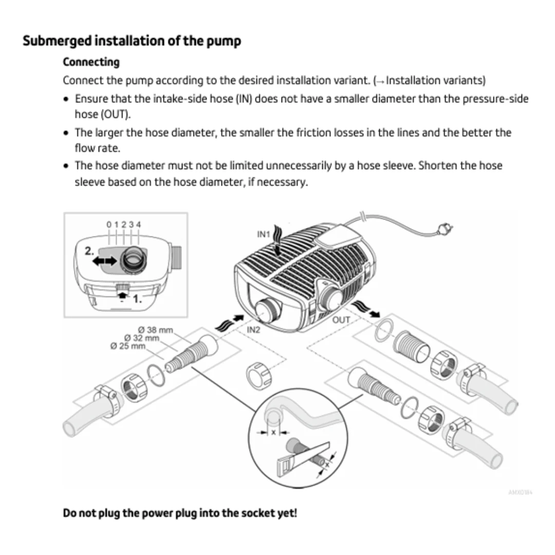 Oase AquaMax Eco Premium 6000/12000 (12V)(swim safe) - Image 18