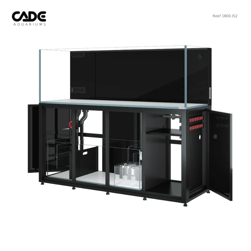 CADE Reef S2 Classic 1800 (Black/White) (180x70x60cm) - Image 2