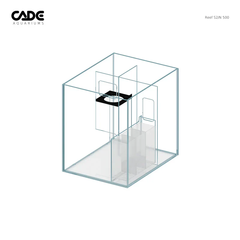 CADE Reef S2 Classic 500 (Black/White) (50x56x50cm) - Image 12