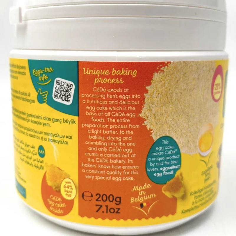 CEDE Handing rearing food (Protein+) 200g - Image 4