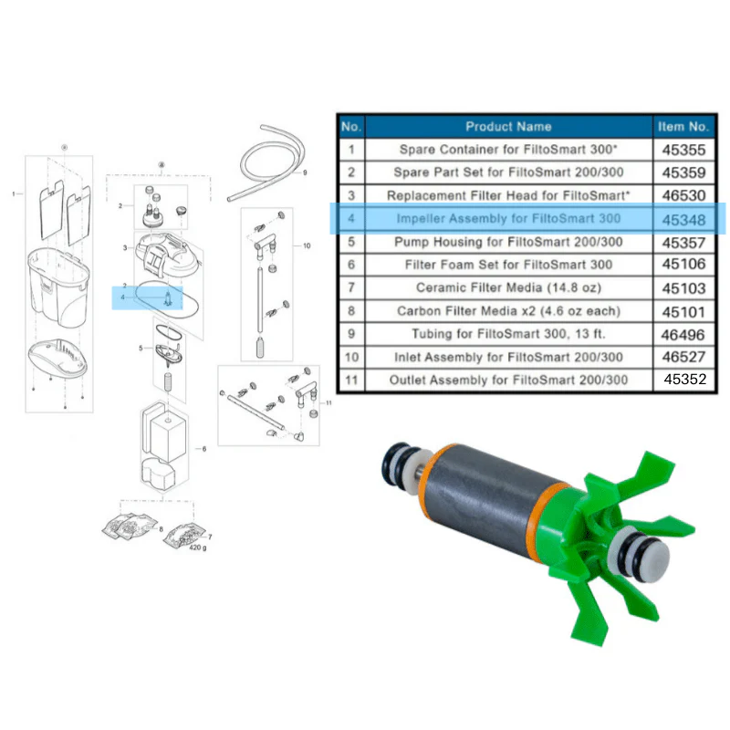 OASE FiltoSmart 60/100/200/300 Spare Parts - Image 25