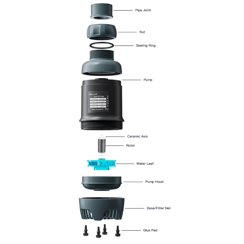 JEBAO DXP DC Pump - (Controller/Wi-Fi Dual Control) - Image 10