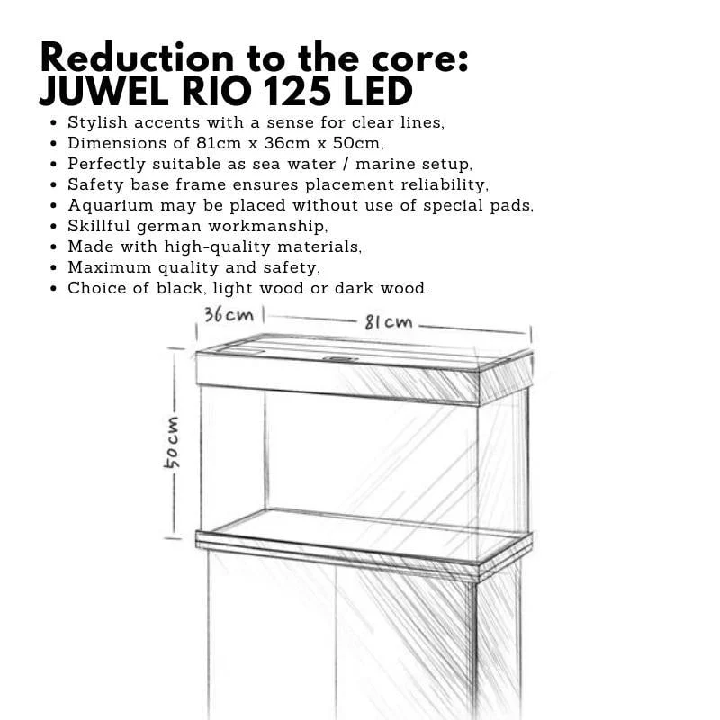 Juwel Rio 125 Litre Aquarium with Cabinet - Image 8