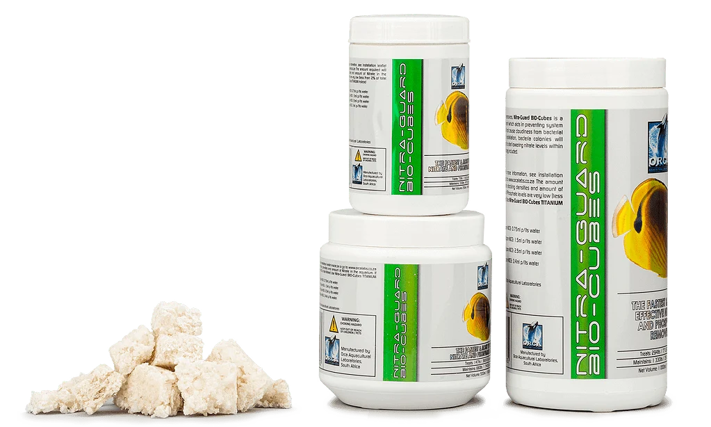 ORCA LABS Nitra-Guard BIO-Cubes Original (250ml - 5L) Long Term Nitrate Reduction