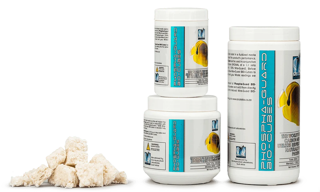 ORCA LABS Phospha-Guard BIO-Cubes (250ml - 5L) long term reduce phosphate