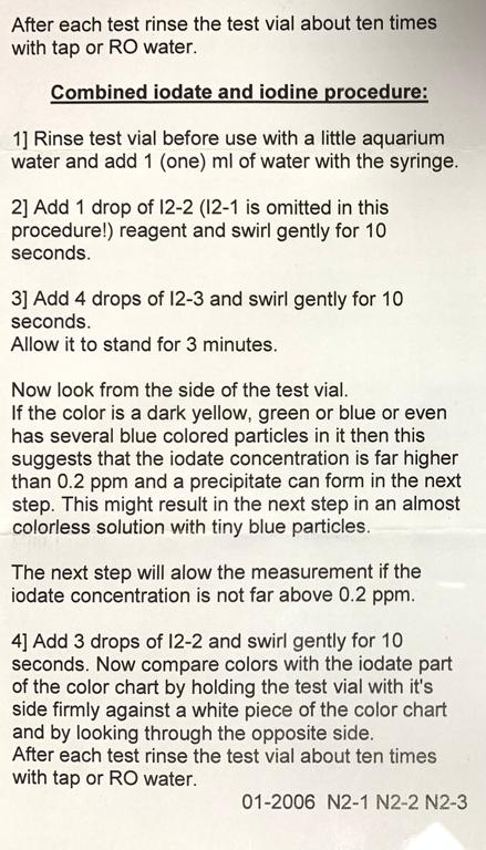 SALIFERT Iodine Profi Test kit for saltwater (I2) - Image 4