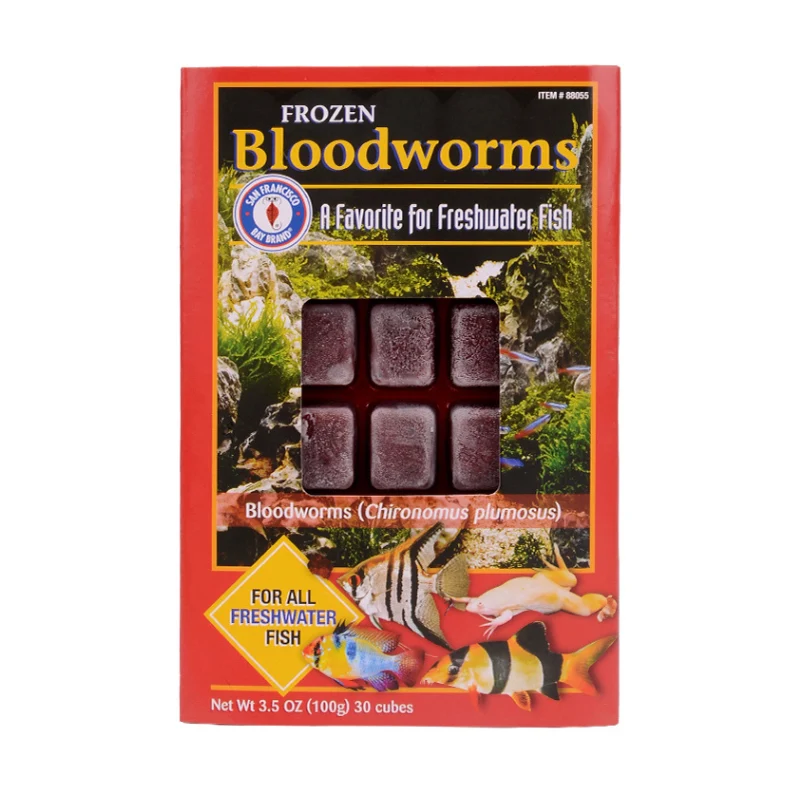 SAN FRANCISCO BAY - BLOODWORMS (FROZEN) cube 100g - Image 3