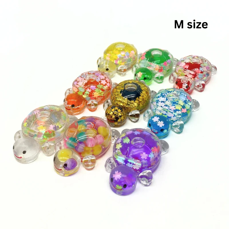 Shiny Turtle Toy Decoration (assorted colour)