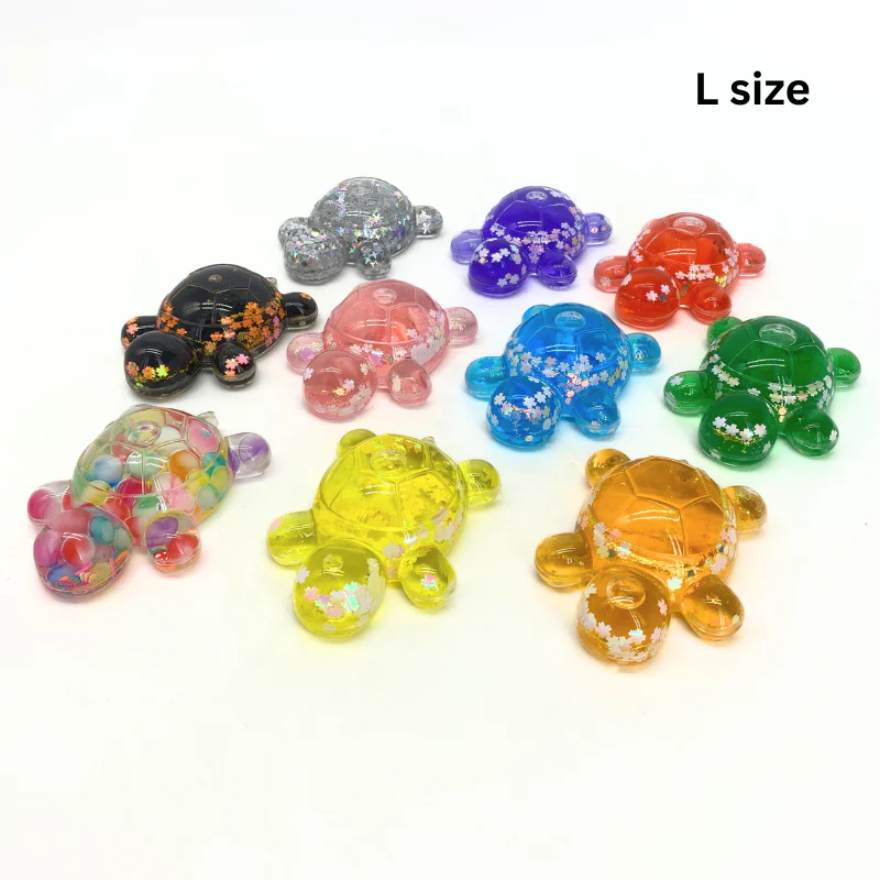 Shiny Turtle Toy Decoration (assorted colour) - Image 2