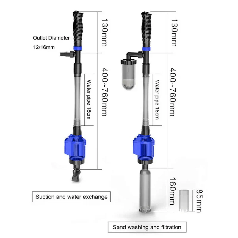 SUNSUN HXS-02 Gravel cleaner - Image 4