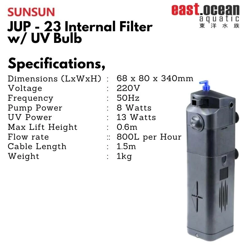 SUNSUN JUP-22/23 Internal Filter (UV filter) - Image 7