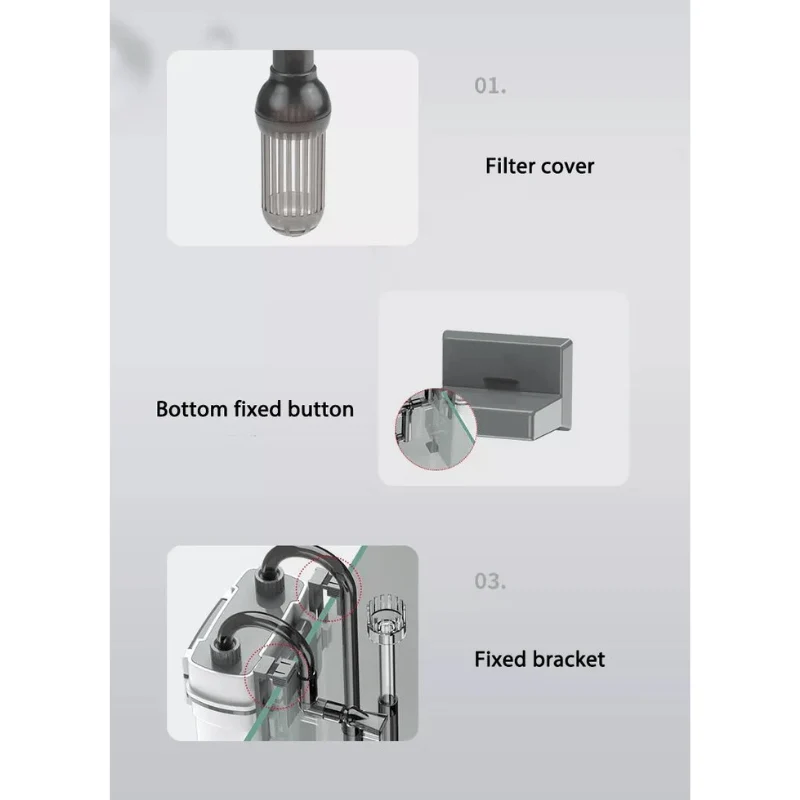 SUNSUN XBL-300/400/500/600 Hang on external filter - Image 5