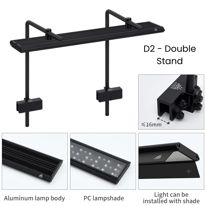 Week aqua MD-Series Pro Light (30 - 60cm) Black - Image 3