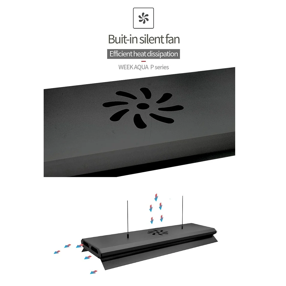 Week Aqua P - Series Pro LED light (60cm - 120cm) - Image 5